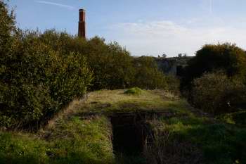 View of Old Pit enclosure