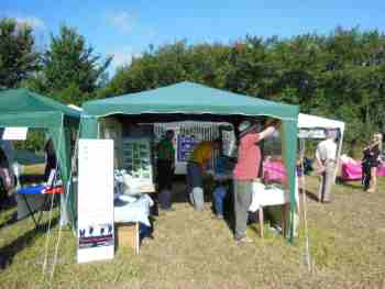 Stand at South Gloucestershire Show